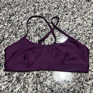 ALO AIRLIFT INTRIGUE BRA - Small - Dark Plum